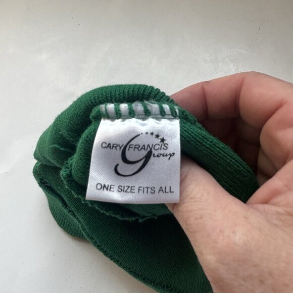 Vintage Chaos Ear Flap Hat Beanie Knit Soft Winter Warm Blue Gray Pom Pom - Picture 2 of 11